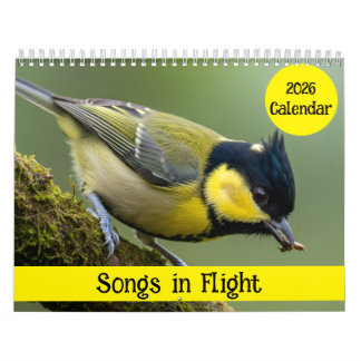 Songs in Flight: 2026 Bird Photography Calendar