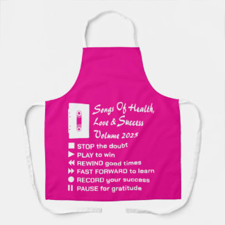 Songs Of Health, Love & Success 2025 Apron