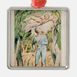 Songs of Innocence; "the Piper" , 1789 Metal Tree Decoration