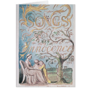 Songs of Innocence; Title Page, 1789