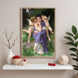 Songs of Spring by William Bouguereau Photo Print