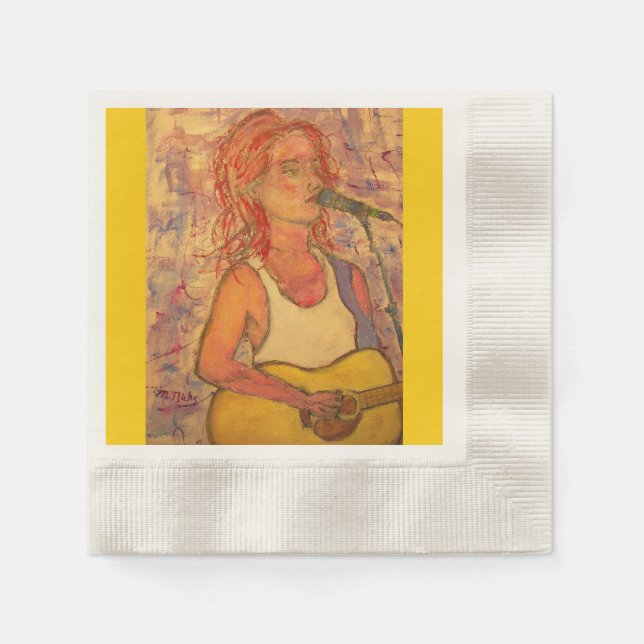 songstress napkin (Front)