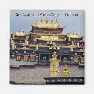 Songzanlin Tibetan Monastery - Yunnan, China Magnet