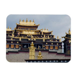 Songzanlin Tibetan Monastery - Yunnan, China Magnet