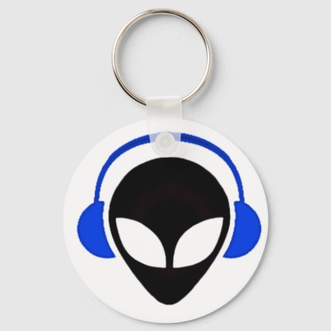 Sonic Alien Logo Key Ring (Front)