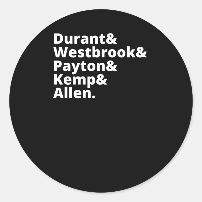 Sonic And Thunder's Finest  Classic Round Sticker (Front)