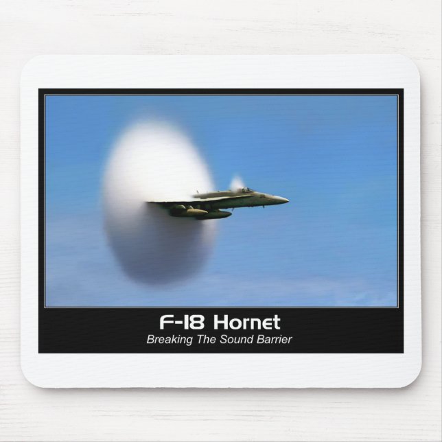 Sonic Boom F-18 Hornet Mouse Mat (Front)