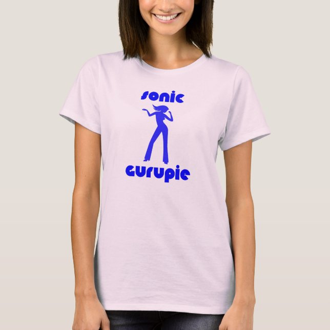 Sonic Gurupie - Blue T-Shirt (Front)