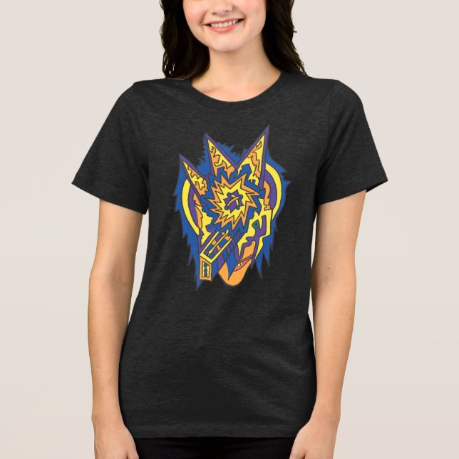Sonic Star Tri-Blend Shirt (Front)