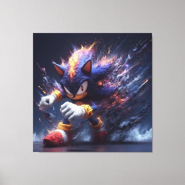 Sonic Tension Canvas Print (Front)