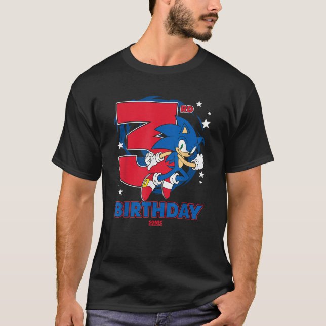 Sonic The Hedgehog 3rd Birthday Epic Sonic Big Che T-Shirt (Front)