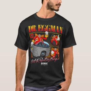 Sonic The Hedgehog Dr. Eggman Evil Robotics Corp V T-Shirt