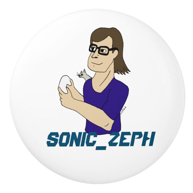 Sonic_Zeph  Ceramic Knob (Front)