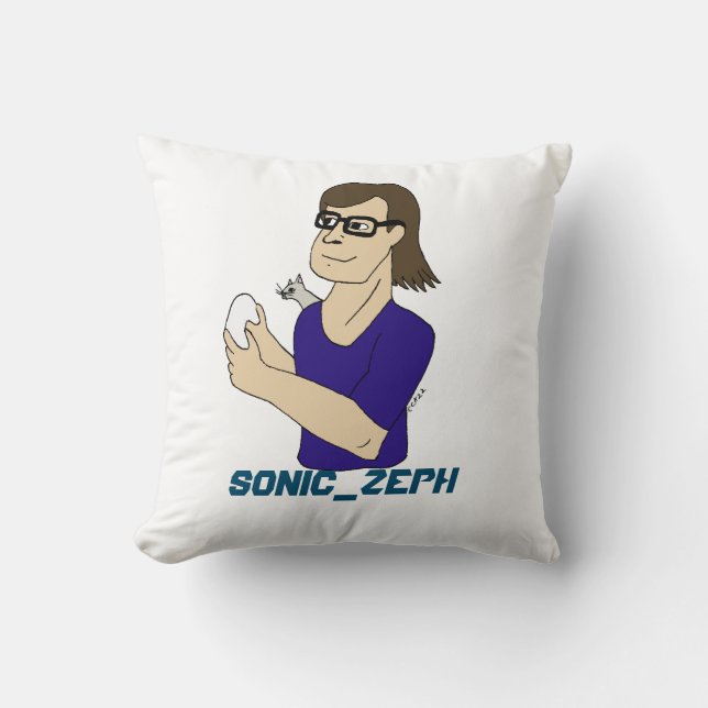 Sonic_Zeph Cushion (Front)