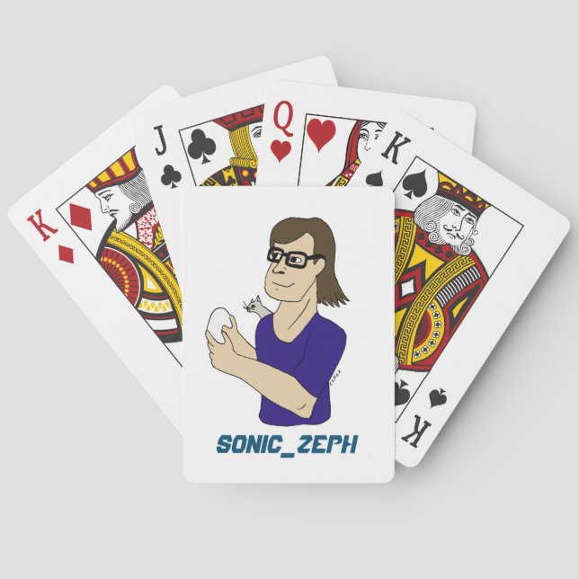 Sonic_Zeph Playing Cards (Back)