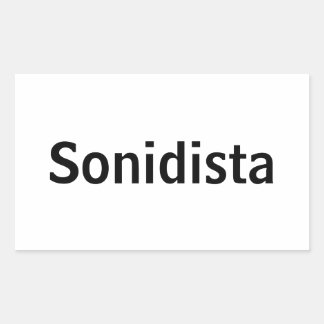 Sonidist Sticker