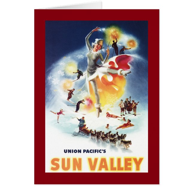 Sonja Henje Montage of Sun Valley Poster (Front)