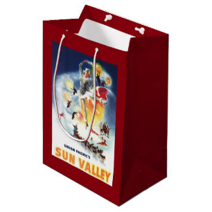 Sonja Henje Montage of Sun Valley Poster Medium Gift Bag