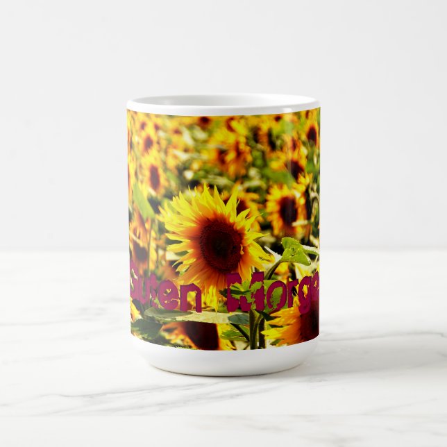 Sonnenblumenfeld Coffee Mug (Center)