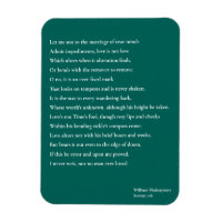 Sonnet 116Let me not to the marriage of true minds