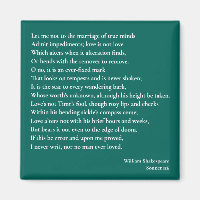 Sonnet 116Let me not to the marriage of true minds