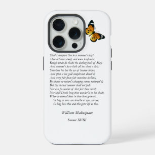 Sonnet # 18 by William Shakespeare iPhone 15 Pro Case