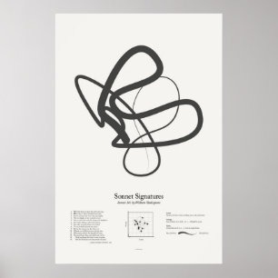 Sonnet Signatures: Sonnet 141 Poster