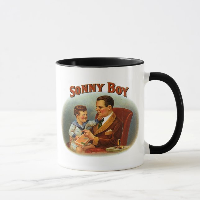 Sonny Boy Cigar Label Mug (Right)