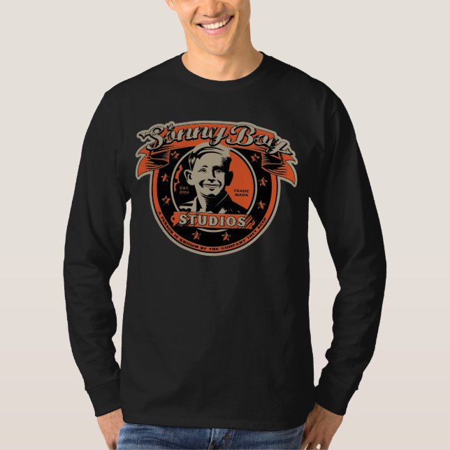 Sonny Boy Studios Brooklyn Mens Long Sleeve T-Shirt (Front)