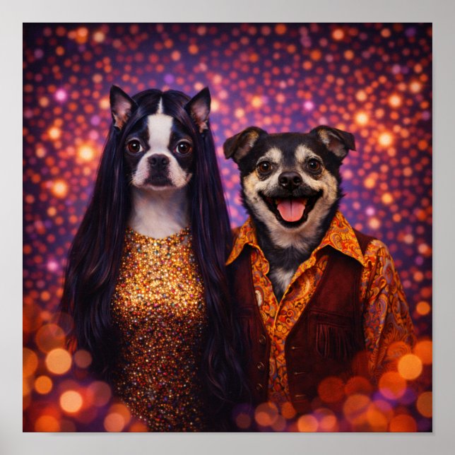 "Sonny & Cher" Poster (Front)