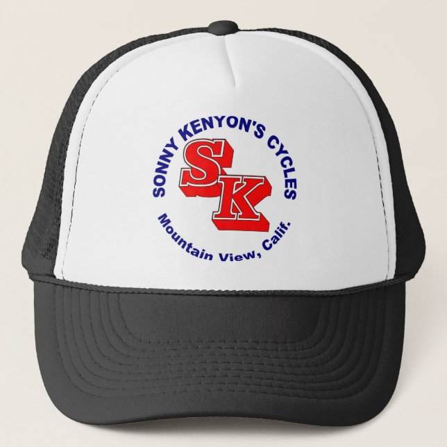 Sonny Kenyon Cycles logo Trucker Hat (Front)