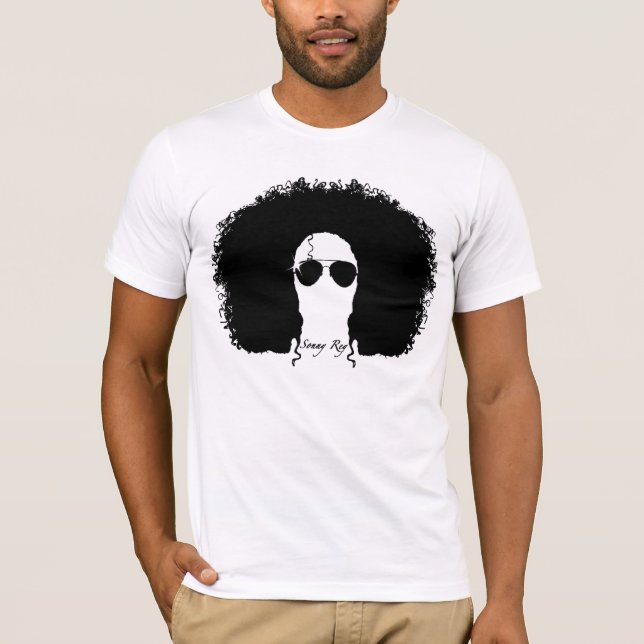 Sonny Rey White/Black Silhouette Tee (Front)