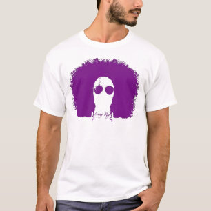 Sonny Rey White/Purple Silhouette Tee