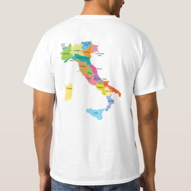 Sono Arrivato (male) T-Shirt (Back)