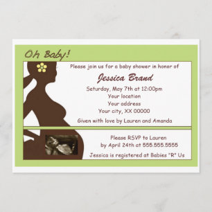 Sonogram Baby Shower Invitation