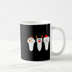 Sonograph Christmas Santa Snowman Reindeer  Coffee Mug