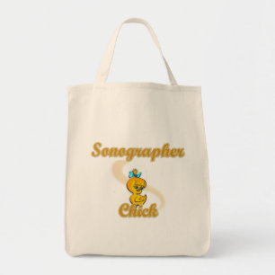 Sonographer Chick Tote Bag