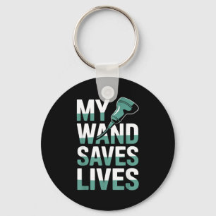 Sonographer medical ultrasound radiology key ring