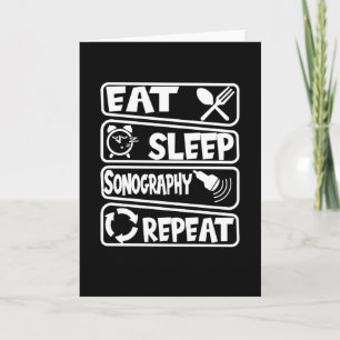 Sonographer Sonography Card