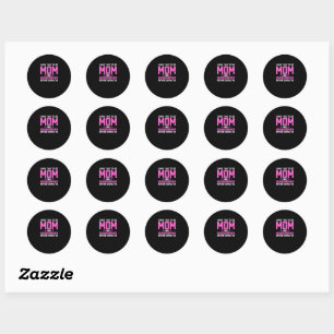 Sonographer Sonography Mum Classic Round Sticker