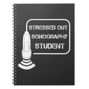 Sonographer Ultrasound Technician Gift Idea Notebook