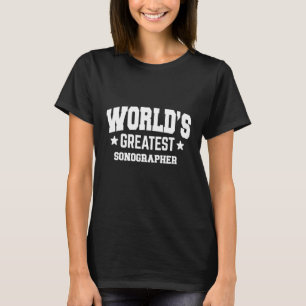 Sonographer World's Greatest 2nd Décor Theme T-Shirt