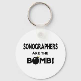 Sonographers Are The Bomb! Key Ring