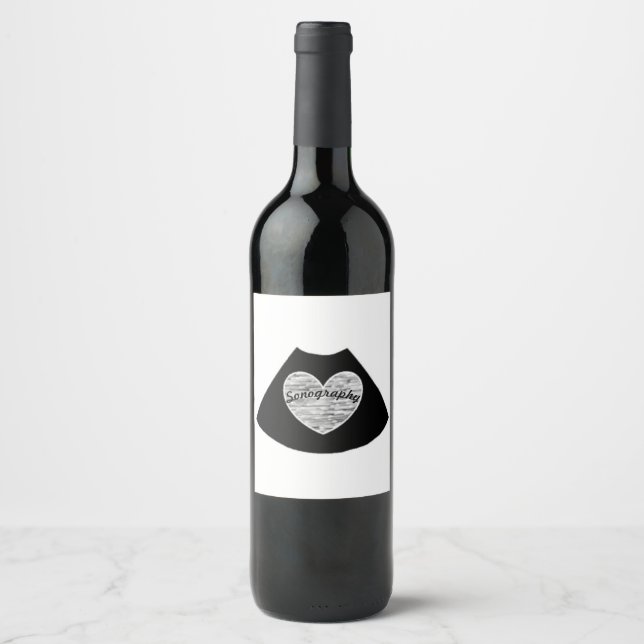 Sonography Wine Label (Front)