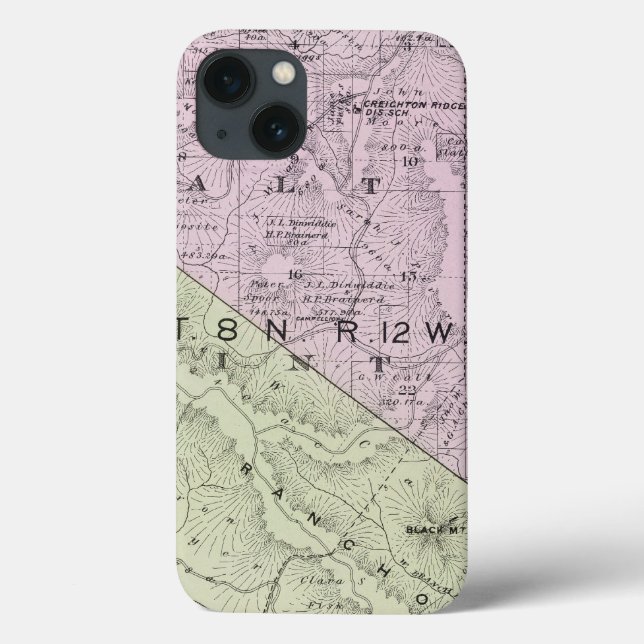 Sonoma County, California 10 2 Case-Mate iPhone Case (Back)