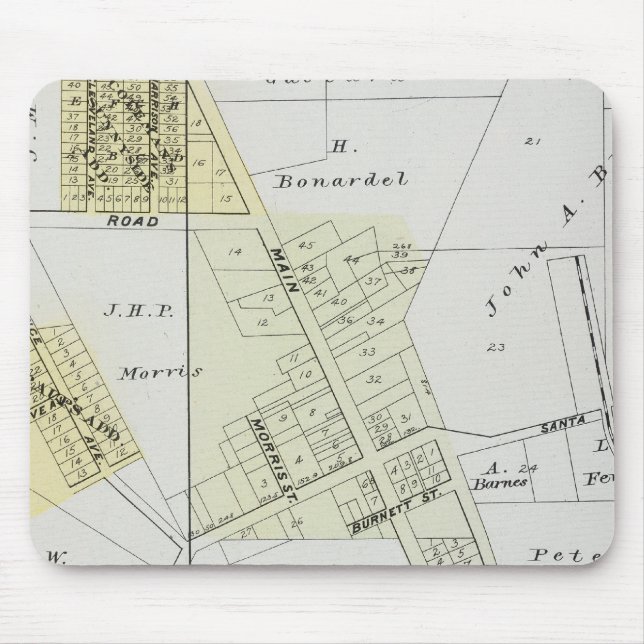 Sonoma County, California 12 Mouse Mat (Front)