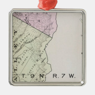 Sonoma County, California 20 Metal Tree Decoration