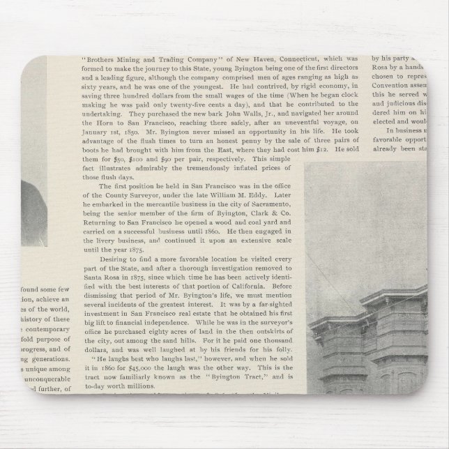 Sonoma County, California 25 Mouse Mat (Front)