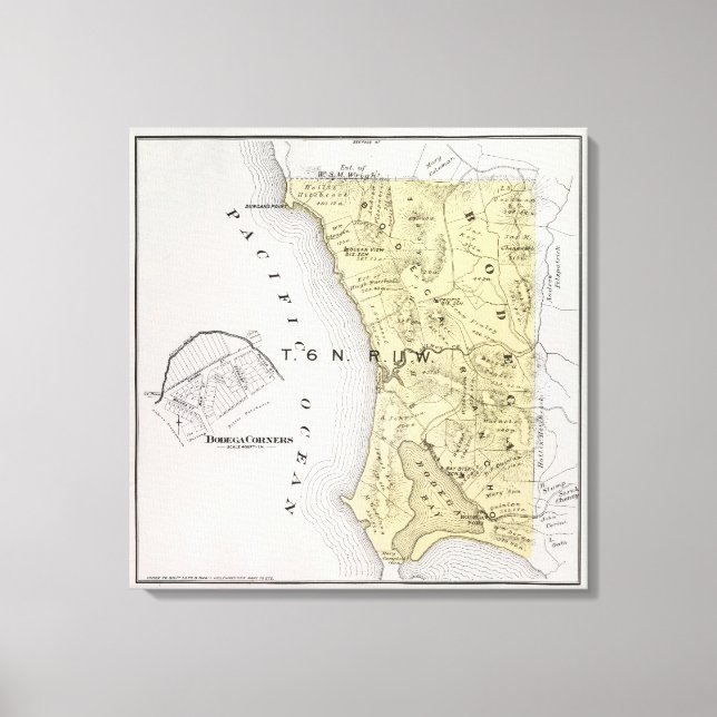 Sonoma County, California 28 Canvas Print (Front)