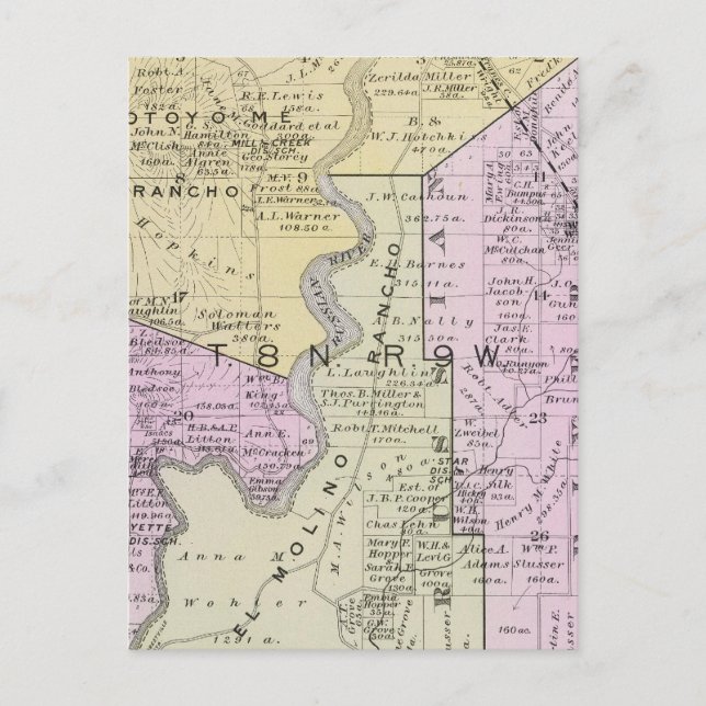 Sonoma County, California 2 Postcard (Front)